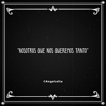 Nosotros que nos queremos tanto :). Comic project by Angelita SanFer - 06.12.2020