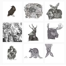 Mi Proyecto del curso: Creación de un porfolio de ilustración en Instagram. Ink Illustration project by sonne_scheint - 06.21.2020
