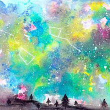 My project in Modern Watercolor Techniques course. Un progetto di Pittura ad acquerello di Mathilde Gautier - 12.06.2020
