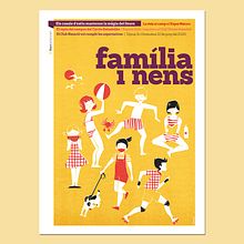 Família i nens. Een project van Stripboek, Ontwerp van personages, Redactioneel ontwerp, Traditionele illustratie y Kinderillustratie van Jimi Macías - 11.06.2020