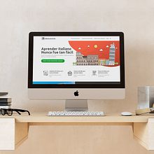 Academia Italianamente. Web Design project by EOP estudio creativo - 06.12.2020