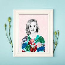 Mi Proyecto del curso: Retrato con lápiz, técnicas de color y Photoshop. Traditional illustration project by Yesica Serna - 06.12.2020
