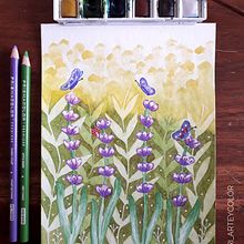 Mi Proyecto del curso: Técnicas de acuarela en negativo para ilustración botánica. Un projet de Illustration botanique, Illustration traditionnelle , et Aquarelle de Adriana Salgado - 06.06.2020