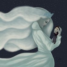 The Snow Queen. Un progetto di Disegno artistico, Character design, Illustrazione infantile, Disegno digitale, Illustrazione digitale, Pittura digitale, Illustrazione tradizionale e Disegno realistico di lovelyowlie_1 - 13.06.2020