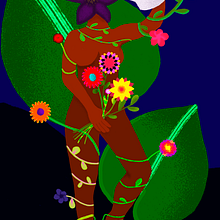 Meu projeto do curso: Ilustração flat com Photoshop. Un proyecto de Dibujo digital de Juli Pacheco - 13.06.2020