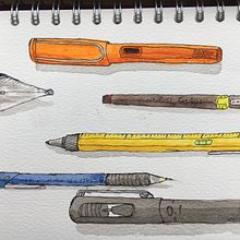 My project in The Art of Sketching: Transform Your Doodles into Art course. Traditional illustration project by Lloyd Davies - 06.13.2020
