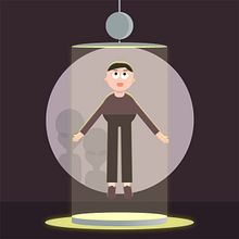 Personaje abducido. Een project van 2D-animatie, 3D-animatie, Animatie, Karakteranimatie, Ontwerp van personages y Motion Graphics van Antonio Hidalgo - 13.06.2020