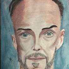 Mi Proyecto del curso: Retrato artístico en acuarela. Un progetto di  di Fabiola Marmolejo - 14.06.2020