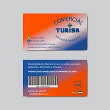 Tarjetas Visita Comercial Turisa Ein Projekt aus dem Bereich Br, ing und Identität, Design und Grafikdesign von Ana Gallego - 01.06.2020