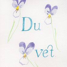 Du vet. Pintura em aquarela projeto de Sarah Nilsson - 13.06.2020
