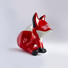 Fox Art Toy. Projekt z dziedziny To, art, Projektowanie postaci, Craft, Rzeźba i Projektowanie zabawek użytkownika oteon - 18.07.2020