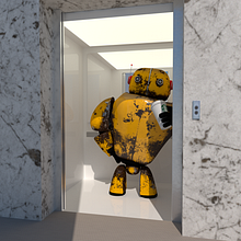 My project in Compositions with Cinema 4D and OctaneRender course. 3D, 3D Character Design, and Character Design project by Pedro Garlaschi - 06.14.2020