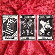 Tarot del Desamor. Un progetto di Direzione artistica, Stampa e Illustrazione tradizionale di Alba Mezcua - 20.12.2018