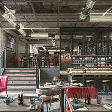 Propuesta para Foster Hollywood Ein Projekt aus dem Bereich 3D und Dekoration von Innenräumen von Abel Mesa - 20.09.2017