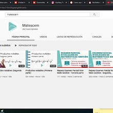 plan de medios para el crecimiento en youtube: Mateacem . % Jose Pachas tarafından hazırlanan İçerik Pazarlaması projesi - 06.08.2020