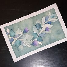 Mi Proyecto del curso: Técnicas de acuarela en negativo para ilustración botánica. Un progetto di Illustrazione botanica e Pittura ad acquerello di María Florencia Socías - 14.06.2020