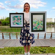 My project in Negative Watercolor Painting for Botanical Illustration course. Een project van  Botanische illustratie van Yuliya Chernova - 15.06.2020