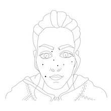 Autorretrato confinado. Een project van  Portrettekening y Traditionele illustratie van perea-anne - 15.06.2020