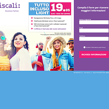 Tiscali - Emails / Landing Pages. Un progetto di Web design di francesca mantellato - 15.06.2020