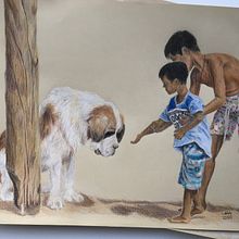 Lo de Pocha. Artes plásticas, Desenho, Desenho a lápis, e Desenho realista projeto de Magdalena - 15.06.2020