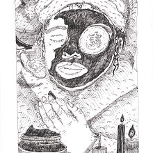 Chocolate. Projekt z dziedziny  R, sunek, Trad, c, jna ilustracja,  R i sunek atramentem użytkownika Lucía Coz - 15.06.2018