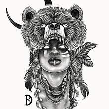 Meu projeto do curso: Desenho e ilustração digital de tatuagens com o Procreate. Traditional illustration project by Mayara Sampaio - 06.16.2020