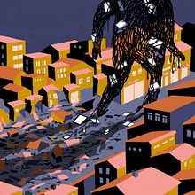 Editorial illustrations: Biblioteksbladet. Digital Illustration, Editorial Design, and Traditional illustration project by Emma Hanquist - 06.16.2020