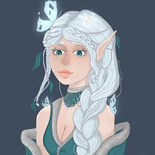 Elven Queen . Un projet de Dessin artistique , et Conception de personnages de Toni Collier - 16.06.2020