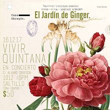 [ CARTEL ] Vivir Quintana | Casa Obregón | 2017. Un proyecto de Diseño de carteles de Demian Abrayas - 16.12.2017