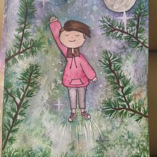 Mi proyecto final ! Muchas gracias. :'). Un proyecto de Bellas Artes, Dibujo e Ilustración botánica de ssdianac1 - 16.06.2020