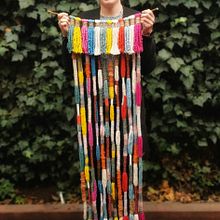 Mi Proyecto del curso: Macramé: técnicas de tejido envuelto. Projekt z dziedziny Makrama użytkownika mtrinicruz - 16.06.2020