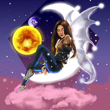 Mi Proyecto del curso: Retratos digitales de fantasía con Photoshop. Un progetto di Illustrazione tradizionale di yonifer1994 - 17.06.2020