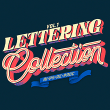Lettering Collection 2020 Vol.1. Un proyecto de Caligrafía, Diseño, Diseño tipográfico, Ilustración tradicional, Ilustración digital, Lettering, Lettering digital y Tipografía de Christian Amador - 17.06.2020