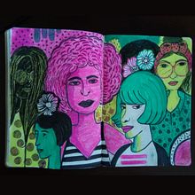 My project in Illustration Techniques to Unlock your Creativity course. Traditional illustration project by Trupti Desai - 06.17.2020