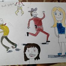 My project in Introduction to the Creation of Cartoon Style Characters course. Un projet de Créativité de Paul Moran - 17.06.2020