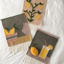 SERIE LIMONES. Fiber Arts project by María Malatrama - 06.17.2020