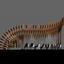 Sala de conciertos plegable. 3D, Architecture, and Events project by Claudia García San Millán - 06.17.2020