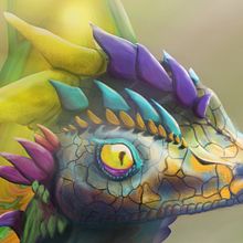 Bringing a Dragon to Life!. 3D Character Design project by Chris Graham - 06.17.2020