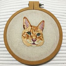 Mi Proyecto del curso: Pupi. Embroider project by Natalia Canabal - 06.17.2020