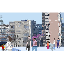 Marielle a filha da vendedora de bolo - teaser. Un progetto di Animazione 2D di maria celia chaves ribeiro - 19.06.2020