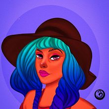 Meu projeto do curso: Retrato de personagens femininas com Procreate by Rod Lovell. Traditional illustration, Digital Drawing, and Digital Illustration project by Rod Lovell - 06.14.2020