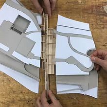 Maqueta conceptual - Museo Yad Vashem. Projekt z dziedziny  Architektura użytkownika Sofia Lisman - 18.06.2018