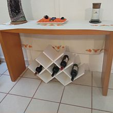 Repiso con encaster a media tabla.. Een project van Houtbewerking van Arturo Paredes - 18.06.2020