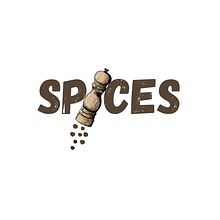 Isologo Spices. Design de logotipo projeto de Jimena Missana - 18.06.2020