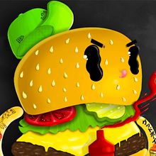 Tremendo Hamburgueson. Un proyecto de Ilustración tradicional de MDZ4 GRAPHIC SYSTEM - 18.06.2020