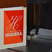 Carpintería y Ebanistería Higuera ( documentación identidad corporativa). Un progetto di Br, ing, Br e identit di Pao Higuera - 09.08.2020