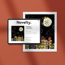 Illustrations for Novelty Magazine. Traditional illustration, and Digital Illustration project by Maite Diez - 06.18.2020