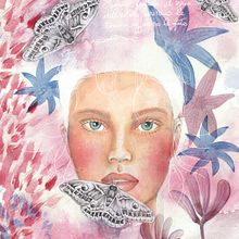 My project in Illustrated Portrait in Watercolor course with Ana Santos. Un proyecto de Ilustración digital de Carla Leoni - 18.06.2020