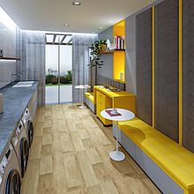 SketchUp e V-Ray - Lavanderia. 3D, Interior Architecture, Interior Design, and 3D Modeling project by Guilherme Coblinski Tavares - 06.18.2019