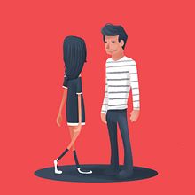 "Él&Ella" fanzine. Editorial Design, Traditional illustration, and Digital Illustration project by Beatriz Gascón - 08.01.2015